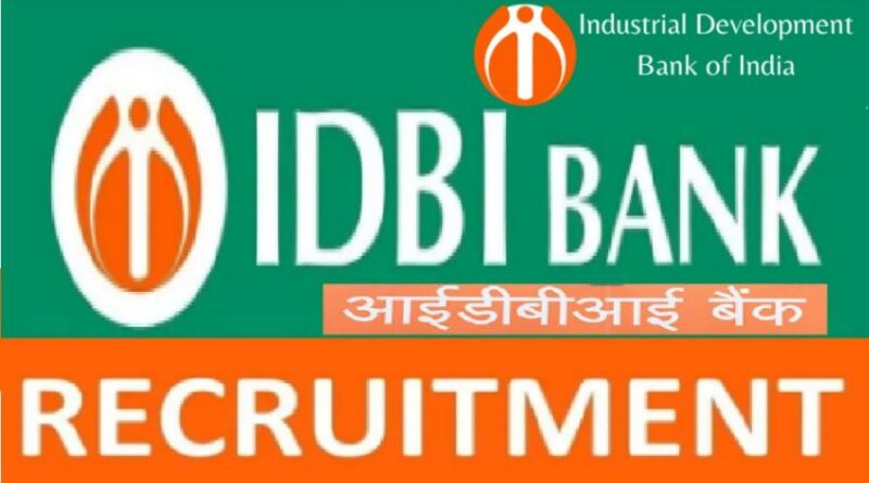 IDBI Bank Jr Assistant Grade O Recruitment 2024