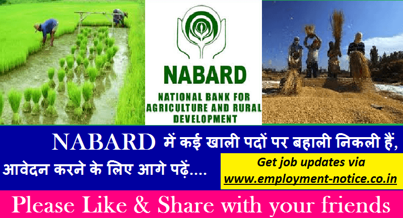 NABARD Recruitment 2024 for Specialist Posts